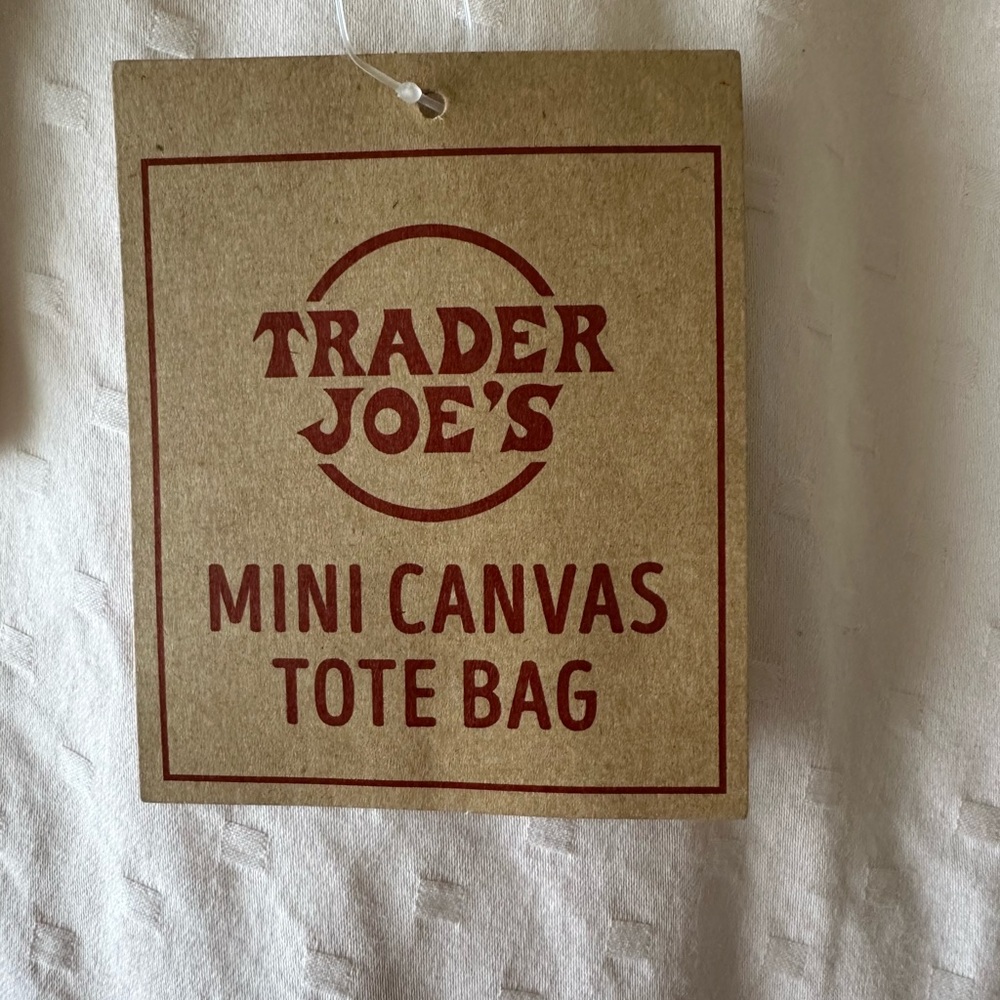 Trader Joe's Mini Tote Bag - Pick 1 Color - image 2